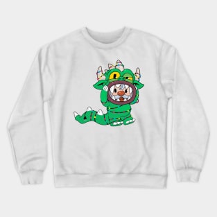 Santa Claus in Hodag Crewneck Sweatshirt